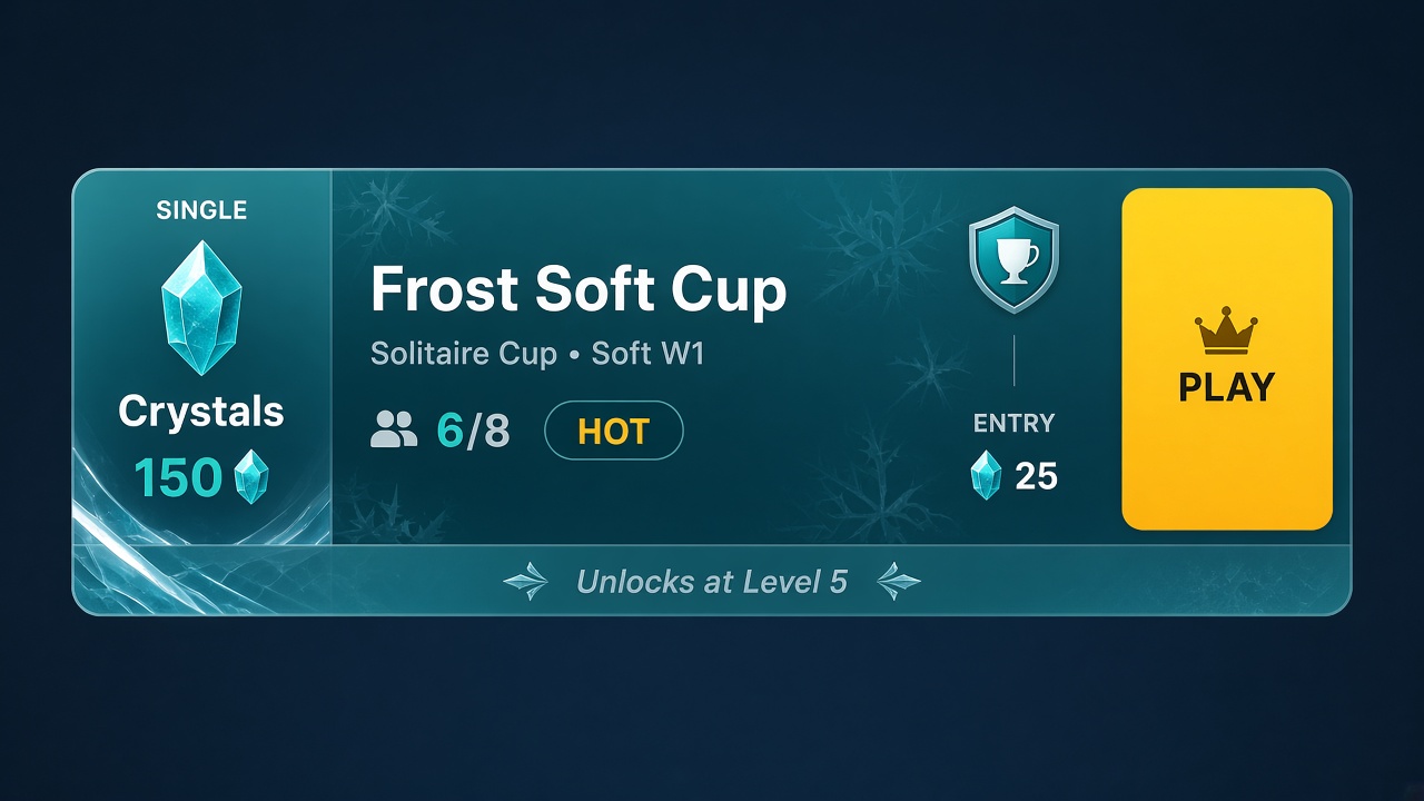 Solitaire Cup table cell